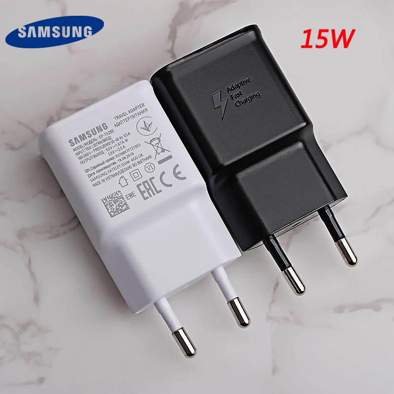 charger 65 watt For Samsung S10 S8 S9 Plus Fast Charger Travel Adapter 9V 1.67A Fast Charge 120cm Type C Cable For Samsung Note 10 9 8 A50 A70 Fast charge 18w