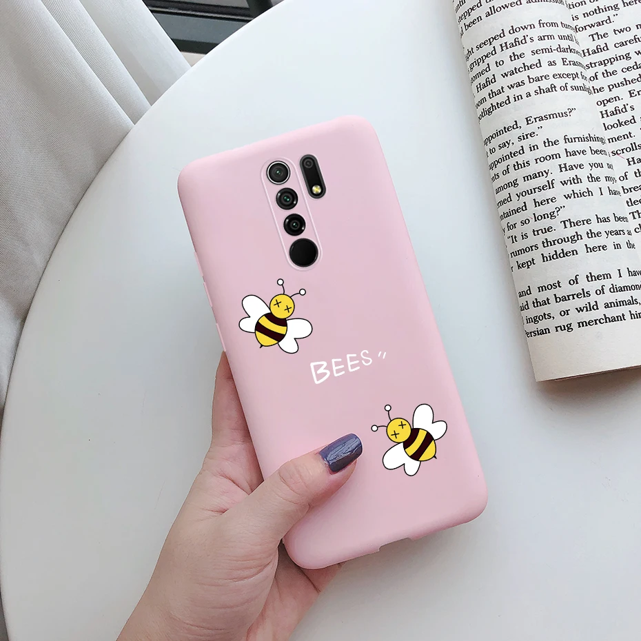 Silicone Soft Phone Back Protector Case Cover in Black