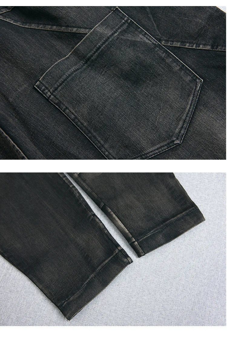 Джинсовый костюм женский комплект из двух предметов Vetement Femme Chandal Mujer 2 Piezas джинсовая куртка брюки зимняя одежда Корейская одежда