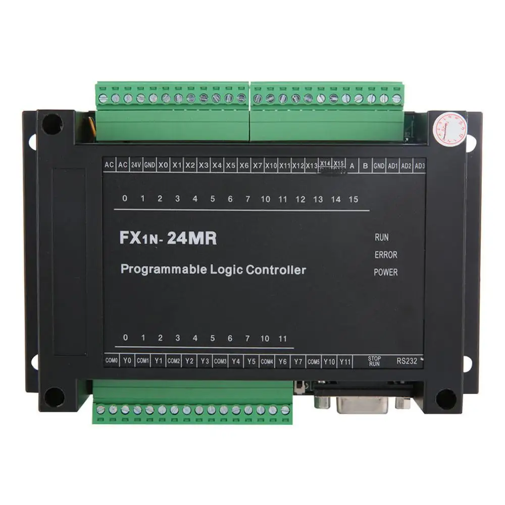 PLC Programmable Logic Controller FX1N 24MR Module RS485 PLC Industrial