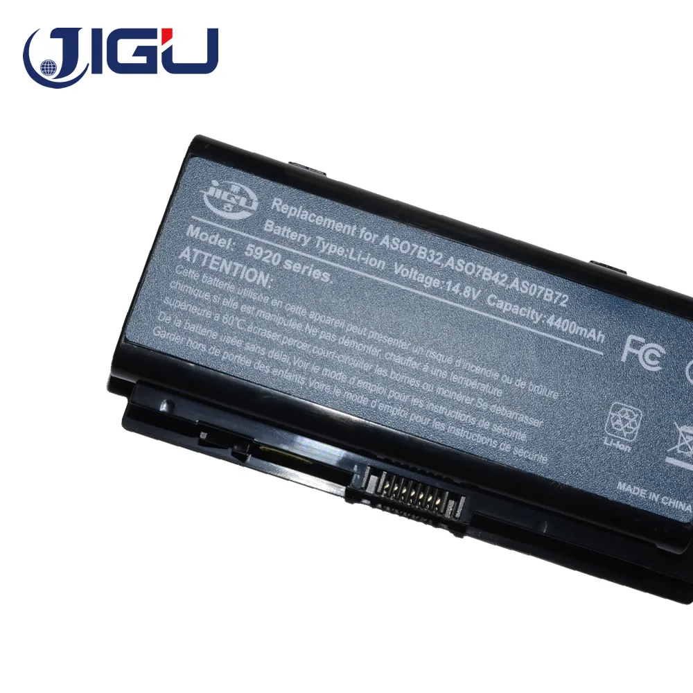 Аккумулятор JIGU для ноутбука AS07B52 AS07B72 AS07B32 AS07B42 Acer Aspire 7730Z 14 8 8920 5230 5530 5710 5920 5935 6920|laptop