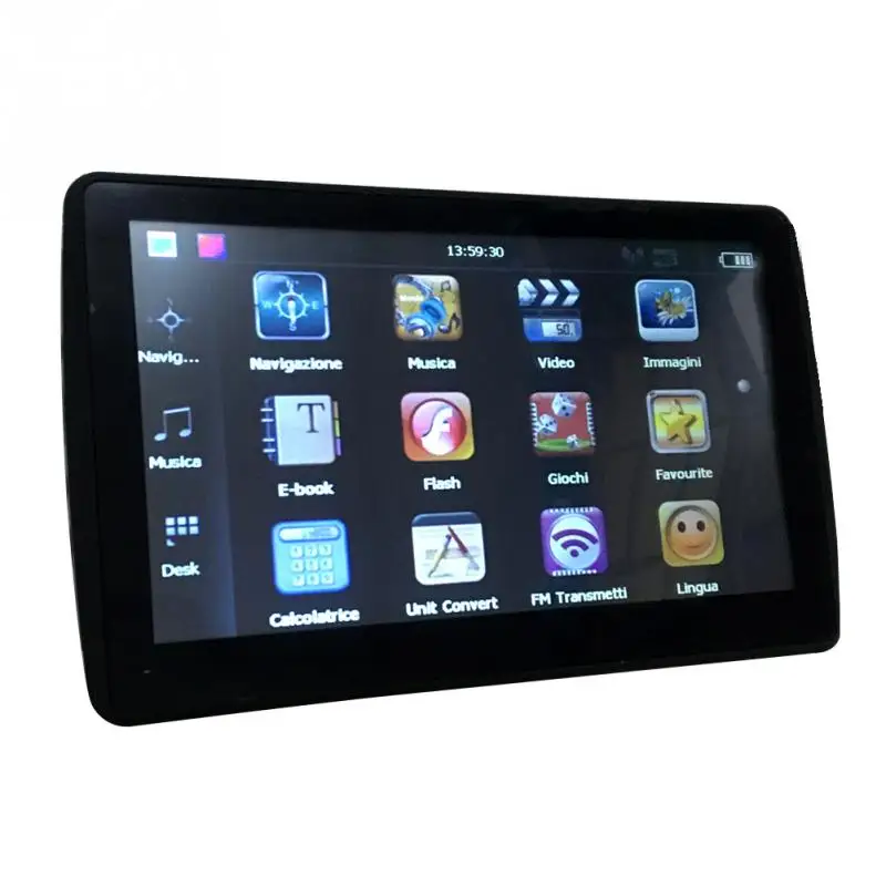  USB 2.0 Auto Universal FM Mit 8G Speicher Schwarz Touch Screen GPS Navigation 7 Zoll