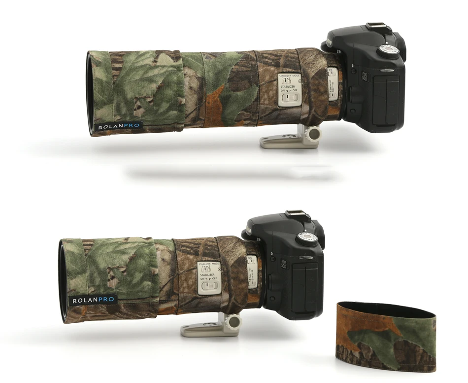 ROLANPRO Waterproof Lens Camouflage Coat Rain
