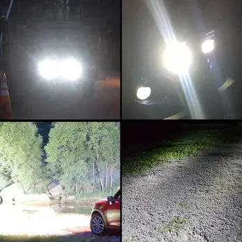 

Replacement LED Headlight Parts LED Work Light Accessories Driving Light Work Light 48W 10-30V DC 3520LM