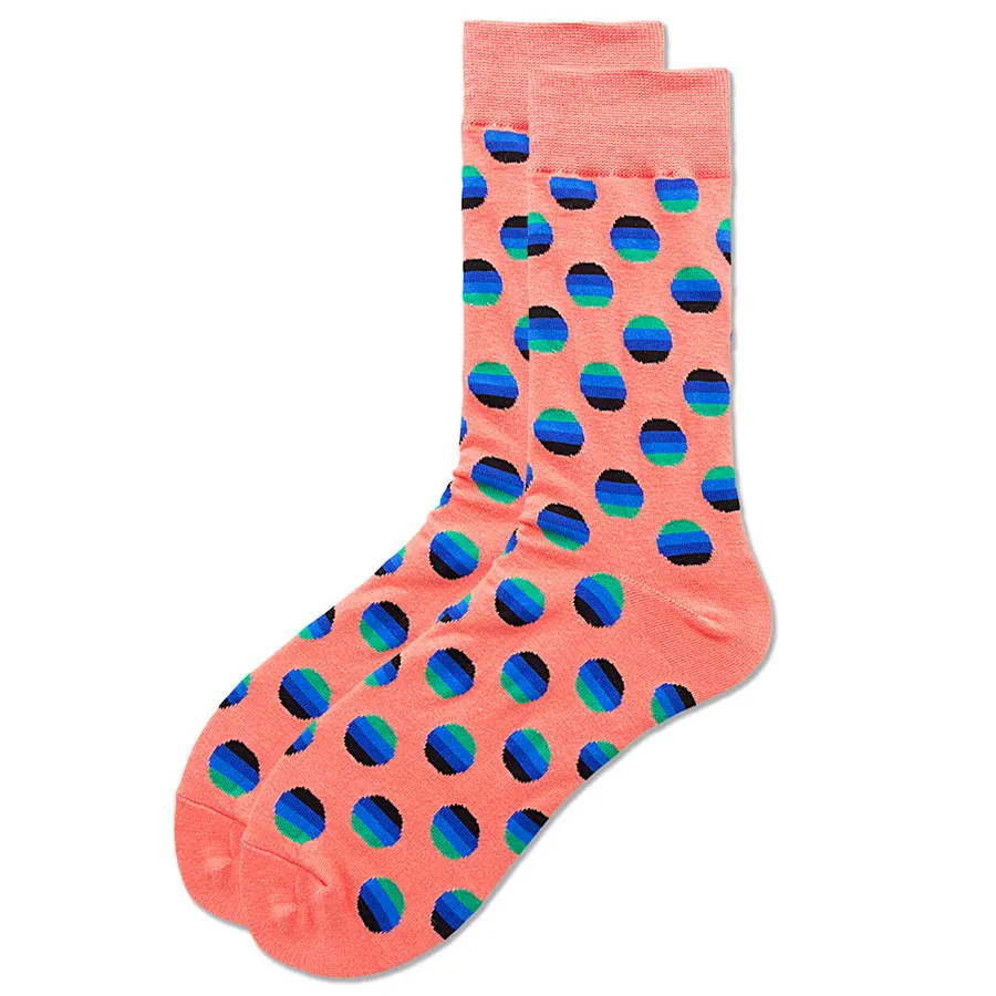 Забавные носки с счастливым узором для женщин, повседневные хлопковые носки с рисунком фруктов, еды, животных, авокадо, арбуз, пиццы, медведя, 1 упаковка - Цвет: Pink T3
