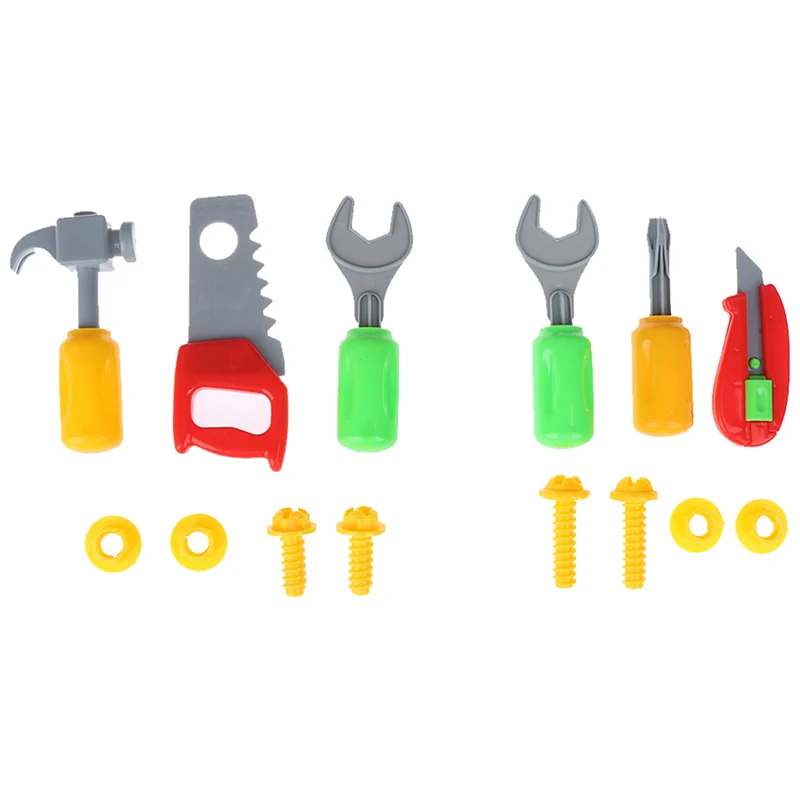 

1Set Pretend Play Repair Tools Educational Toy for Boys Girls Random Type Simulation Repair Kit Toy for Boys Gift