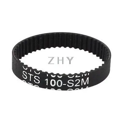 S2M-100 50 Teeth 2mm Pitch 6mm Width Industrial Timing Belt Black | Обустройство дома