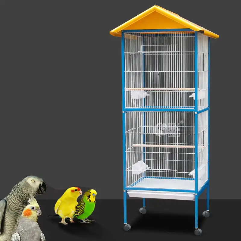 large hanging bird cage