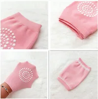 Kids Girl Boy Crawling Elbow Toddlers Baby Knee Pads Protector Safety Cotton Kneepad Leg Warmer Children Cushion Legging Infants 4