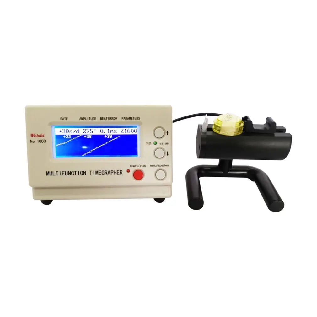 US $125.30 Multifunctional Mechanical Watch Tester Timegrapher Watch Timing Machine Calibration Repair Tools USUKAUEU Plug 110220V