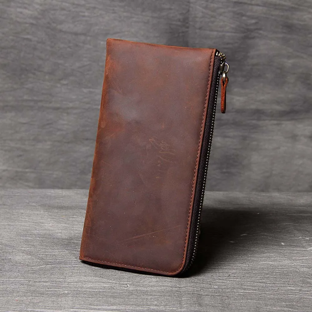 Leather Money Clip Wallet And Credit Card Holder