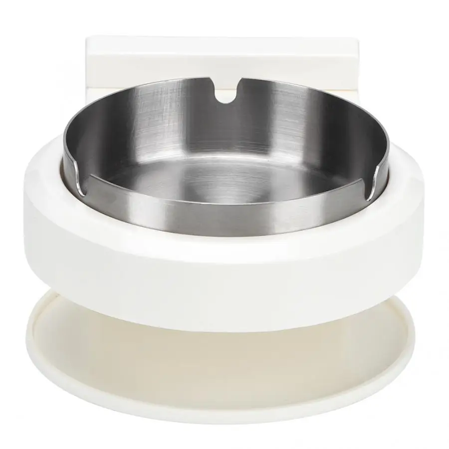 Round Shape Wall Mounted Fashionable Cigarette Ashtray for Bathroom Toilet Use Sturdy And Durable | Обустройство дома