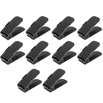 

LUDA Shoe Slots Organizer, 4-Levels Adjustable Shoe Organizer, Space Saver for Closet, Better Stability Shoe Organizer with More