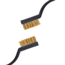 Проволочный набор кистей маленький мини микро стальной латунный сделай сам для удаления ржавчины 12 шт