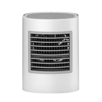 

XUSB Water Cooled Small Fan Elliptical Portable Water-Cooled Air Conditioner For Bedroom Living Room Kitchen Study