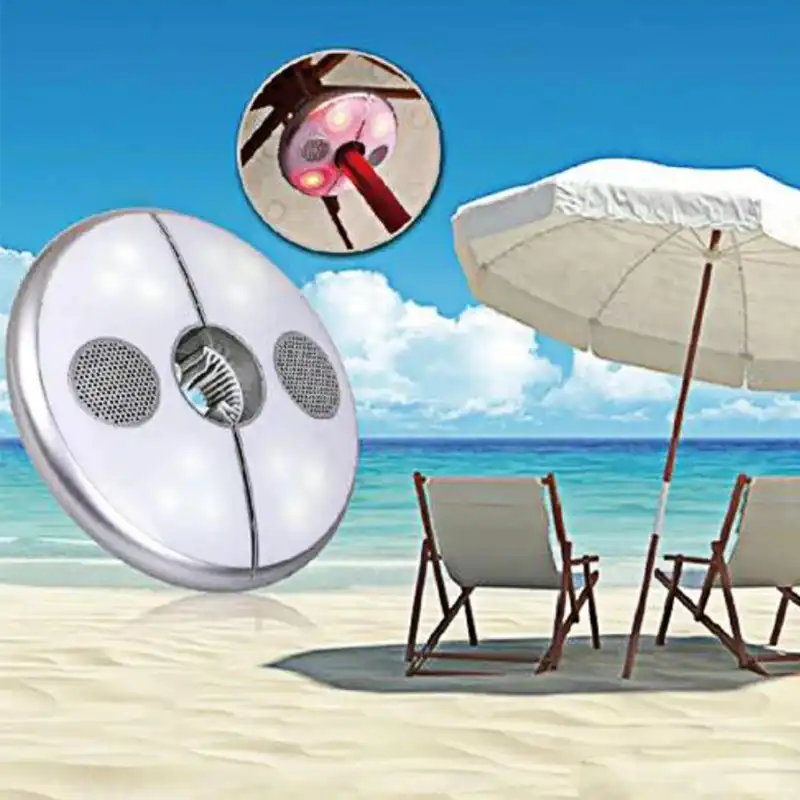 Ledgle Multifunctional Outdoor Led Umbrella Light 48leds Rechargeable Light Bluetooth Speaker Emergency Tent Light Garden Lamp Aliexpress