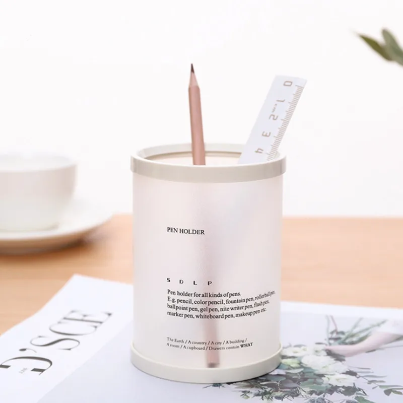 

Pen Holder Creative Detachable Cylindrical DIY Desktop Storage Box Student School Supplies Storage Pen Holder