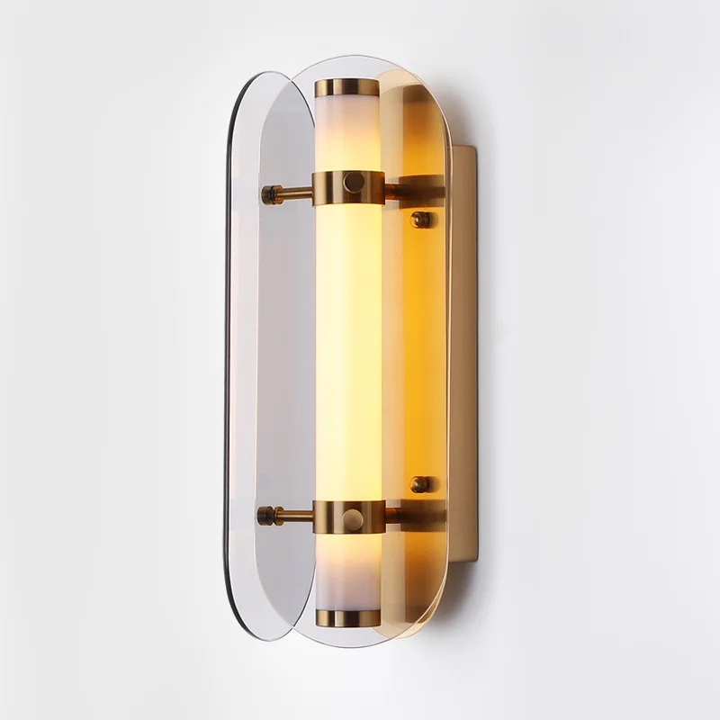 

Nordic minimalist bedroom bedside wall lamp modern restaurant cafe study living room corridor aisle lighting