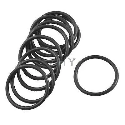 

10 Pcs Black Rubber Oil Filter Seal O Ring Gasket 18mm x 15mm x 1.5mm
