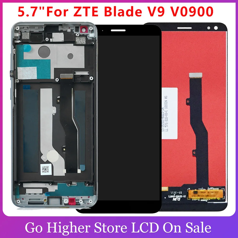 5 7 "для ZTE Blade V9 V0900 ЖК-дисплей сенсорный экран дигитайзер стекло сенсор панель