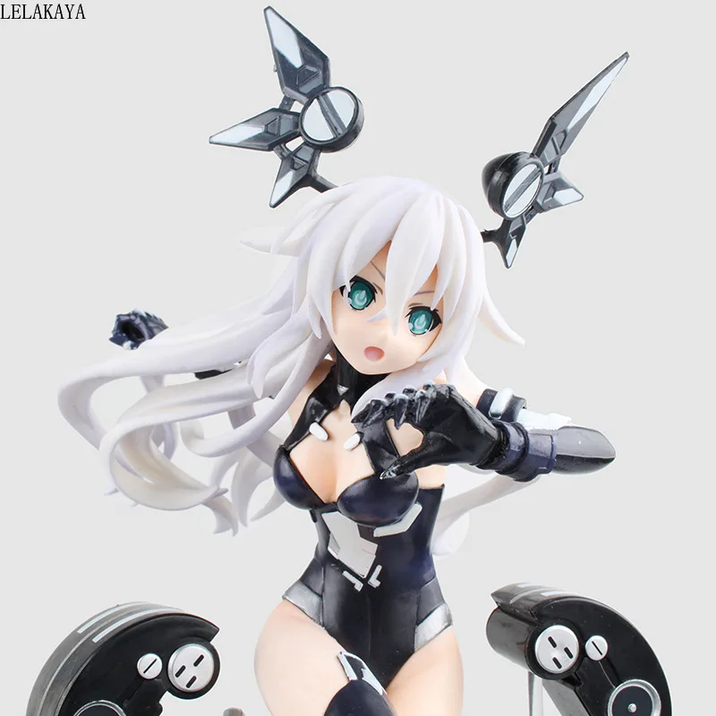 Фигурка аниме нептуния Choujigen 11 дюймов гипергабаритная из ПВХ игра Нептун черное