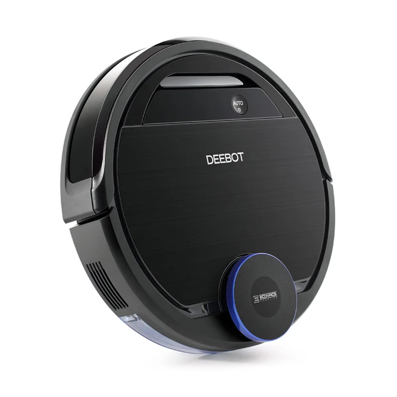 ECOVACS DEEBOT Ozmo 930 Robot Vacuum Cleaner 2 in 1 wet and dry cleaner, for big spaces and houses, smartphone control, no falling, fast charching, fast cleaning, quiet