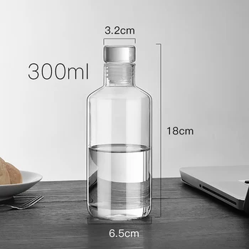 

Fashion Portable Water Bottle Glass Creative Outdoor School Water Bottles Transparent Healthy Borraccia Items for Adults AA50SP