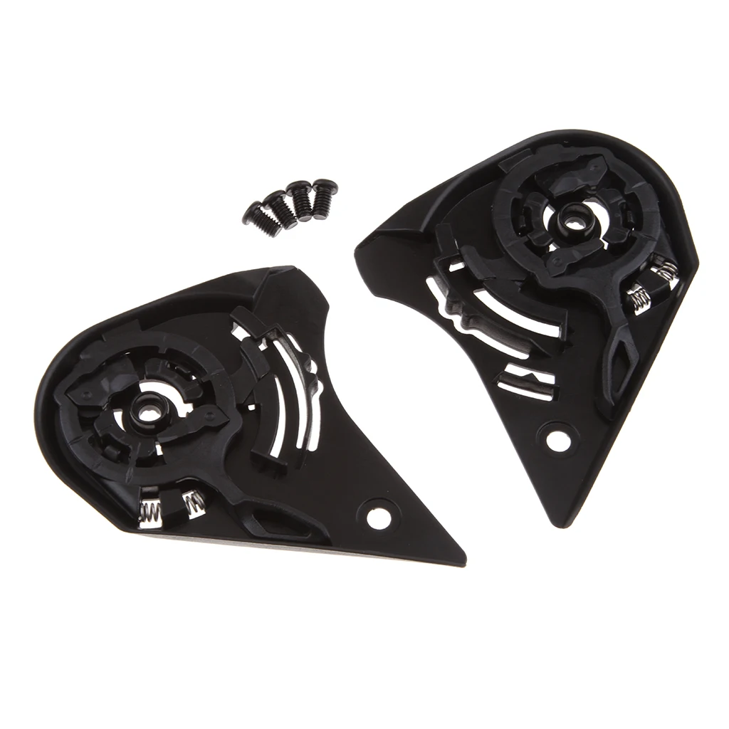 2 Pieces Motorcycle Helmet Lens Visor Base Shield Gear Plate for LS2 FF352