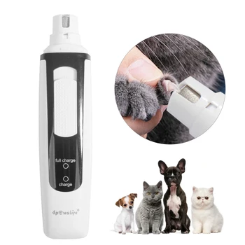 

Electric Pet Nail Drill Grinder For Dog Cat USB Charging Rechargeable Pet Nail Clippers Dog Cat Paws Nail Grooming Trimmer Tools