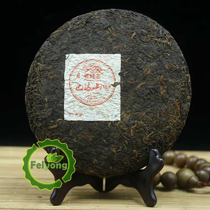LaoTongZhi 2010 спелый пуэр бадашань вторая партия шу пуэр Юньнань чай 357 г