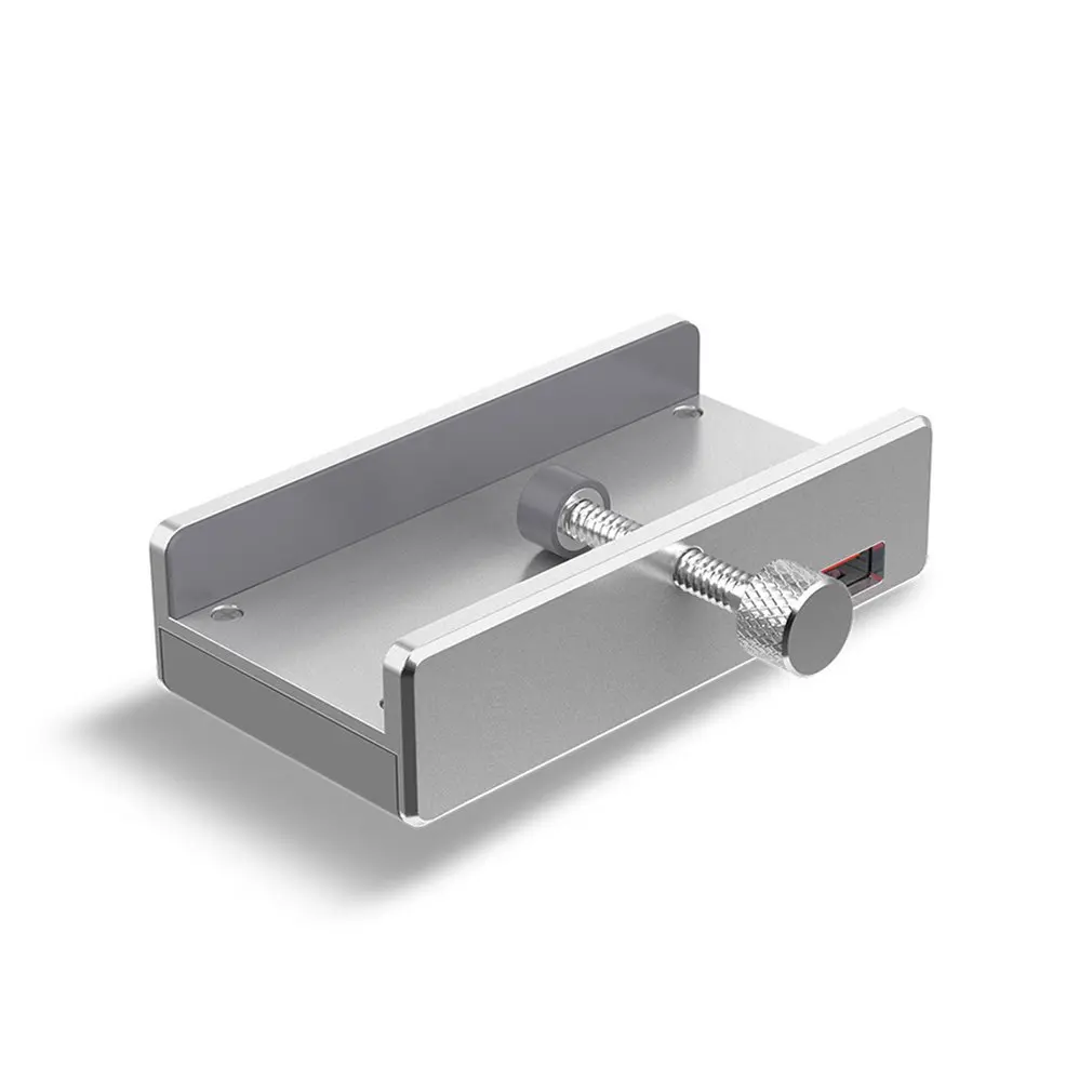 ORICO MH4PU алюминиевый 4 порта USB 3,0 зажим-тип концентратор для настольного ноутбука диапазон зажимов 10-32 мм с 100 см Дата кабель-серебро
