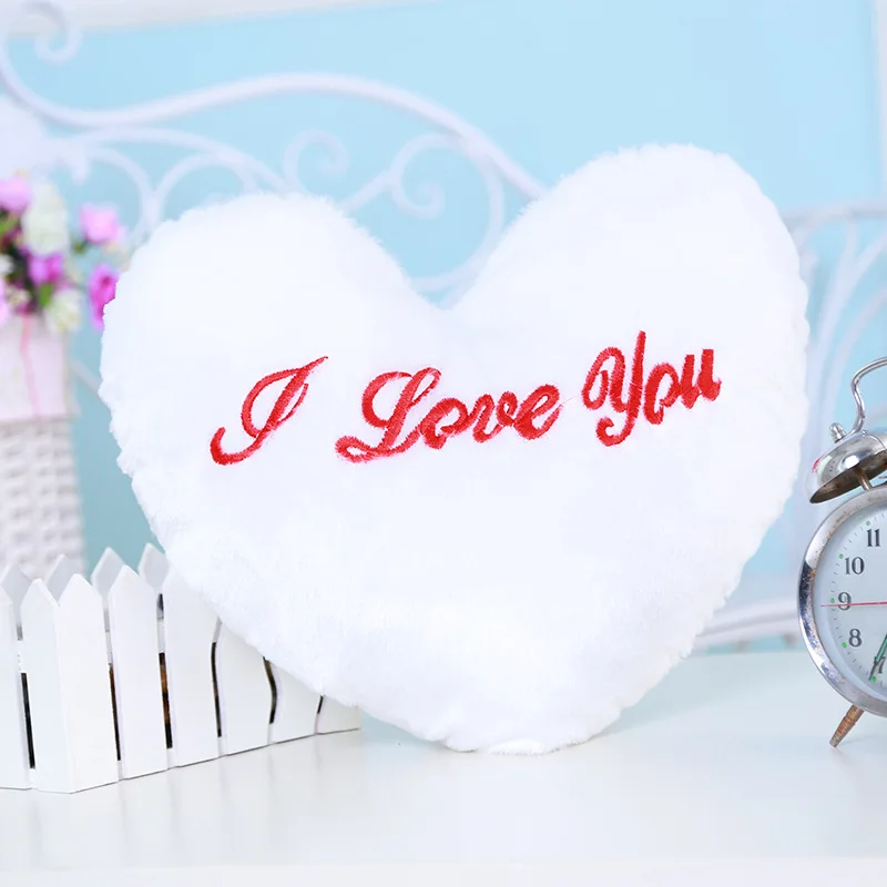 Творческий мечтательный красочные светящиеся подушки плюшевые игрушки сердце день рождения Танабата День Святого Валентина Весенний фестиваль подарок для женщин