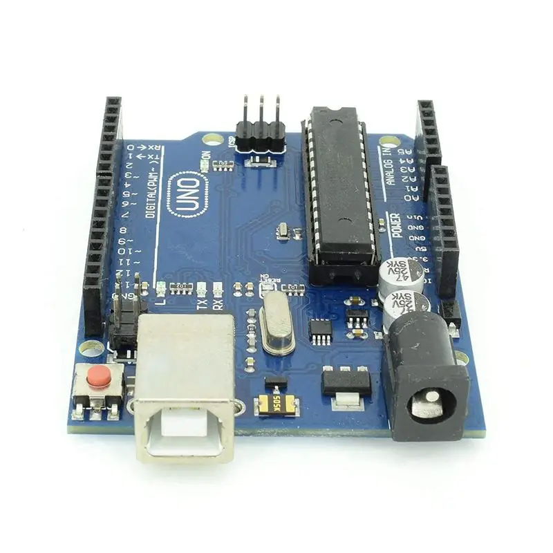 2 шт. UNO R3 ATmega328P ATMEGA16U2 макетная плата совместима с usb-кабелем для UNO R3 Arduino