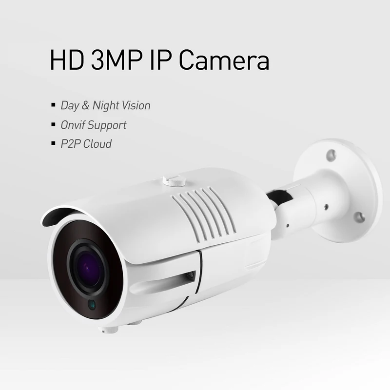 IP светодиодный Камера уличная водонепроницаемая 2 8 12 мм 1296P/1080P H.265|Камеры