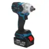 388vf 520N.M Brushless Cordless Electric Impact Wrench Power Tools with 15000Amh Li Battery +LED light Adapt to Makita battery ► Photo 2/6