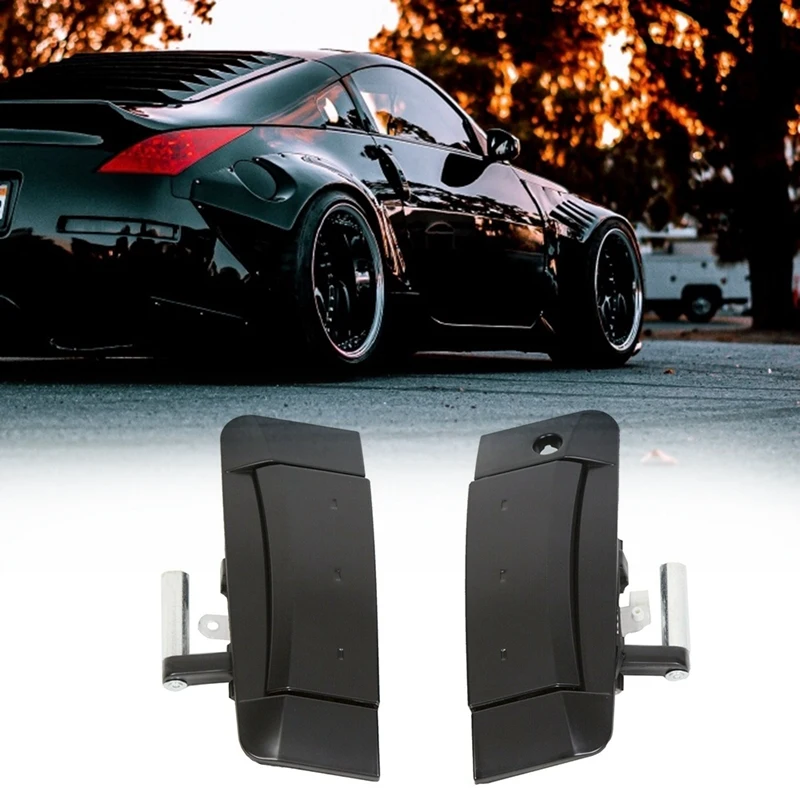 

Автомобильная левая и правая наружная черная дверная ручка для Nissan 350Z 2003-2009 80607-CD41E 80607-CD41D