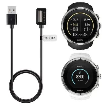 

USB Charging Cable Clip Cradle Charger Wristband Smart Watch Charging Cable Dock For Suunto Spartan/Suunto9 Baro