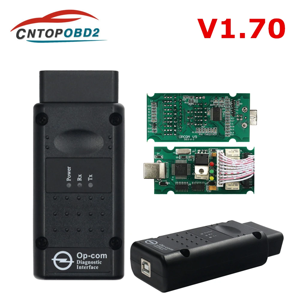 Диагностический сканер OPCOM V1.70 с чипом PIC18F458 FTDI для Opel | Автомобили и мотоциклы