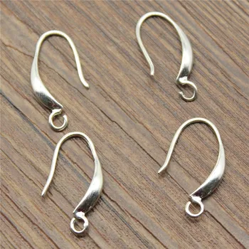 

20pcs 19x9mm 5 Colors Earrings Hooks Simple Earring Findings For DIY Earring Making Jewelry Accessories Copper Material