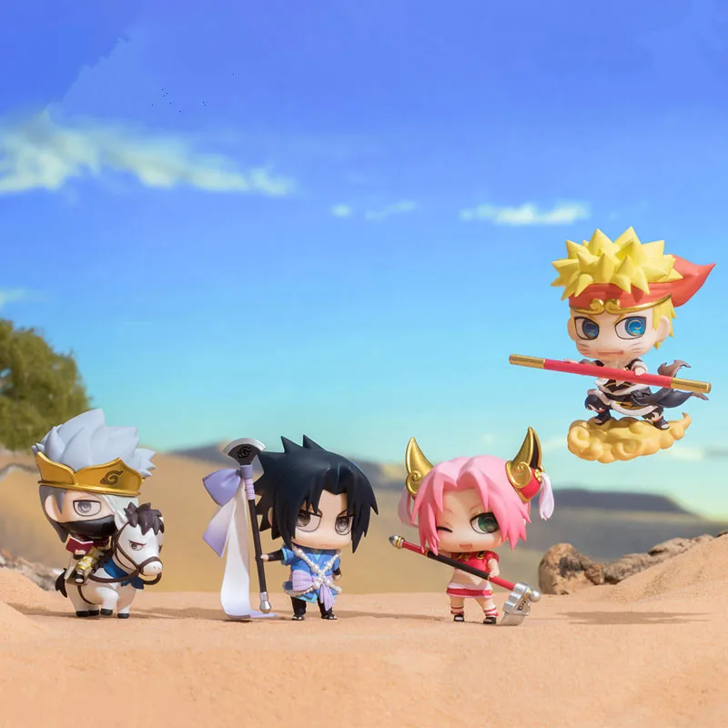 

Meng Poetry Toy Naruto Journey to Mosquito Eyes Cute 4-Torsion/Capsule Toy Doll Garage Kit