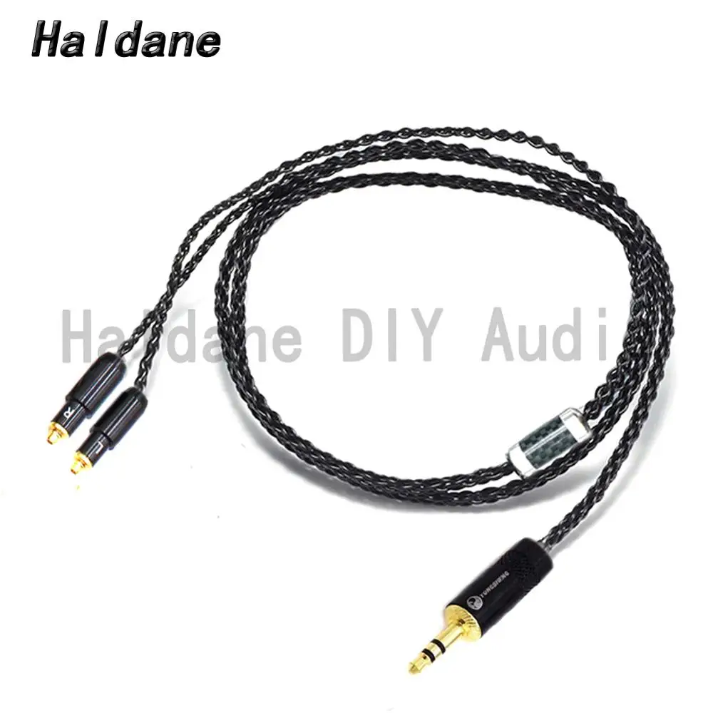Haldane HIFI 3 5 6 35 2 5 4 4mm Silver Plated Headphone Upgrade Cable for SRH1540 SR0 SRH1840 SRH1440 Headphones Black Soft