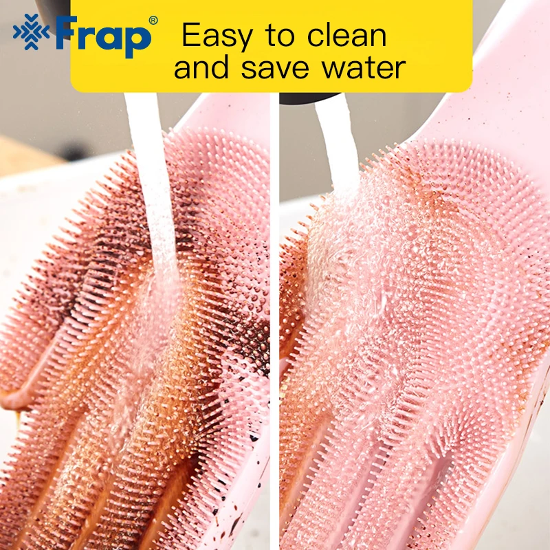 1 пара кухонных перчаток силиконовые хозяйственные перчатки для уборки Волшебные силиконовые перчатки для мытья посуды для кухни Высокое качество чистящее средство