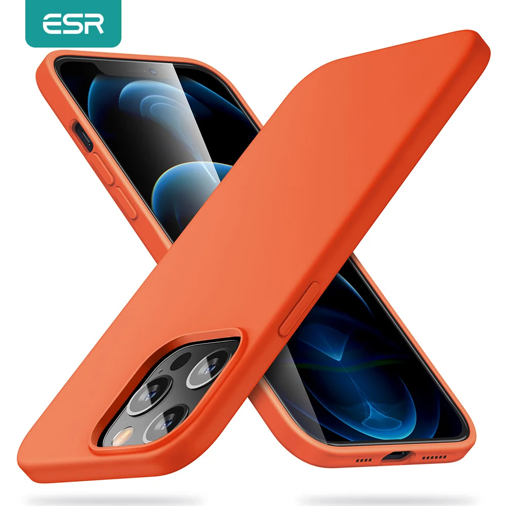 Чехол ESR для iPhone 12 силиконовый резиновый чехол mini Pro Max роскошный мягкий Новый |