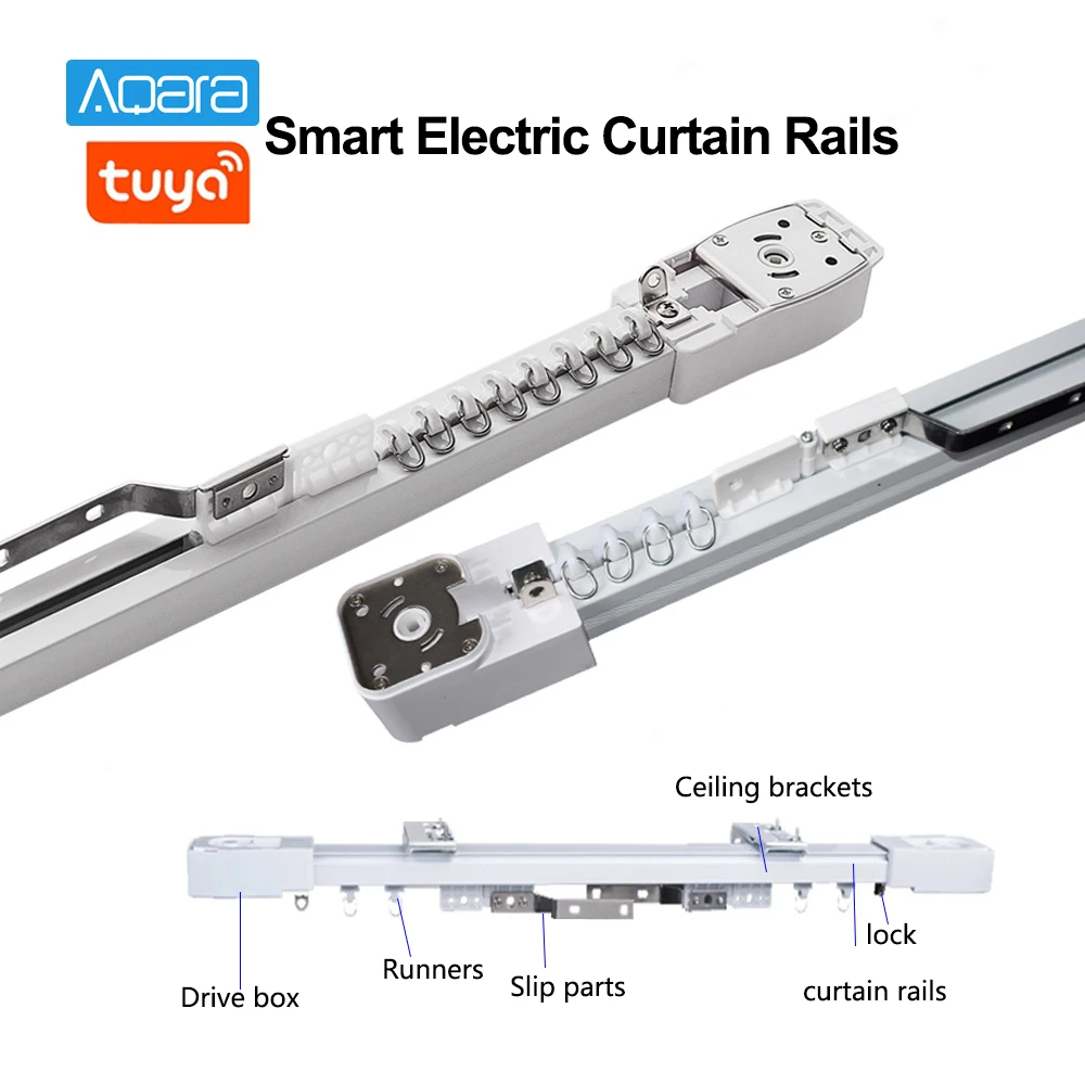 Система управления для штор Tuya Smart Zigbee Aqara B1 A1 smart life с Wi-Fi-мотором | Обустройство