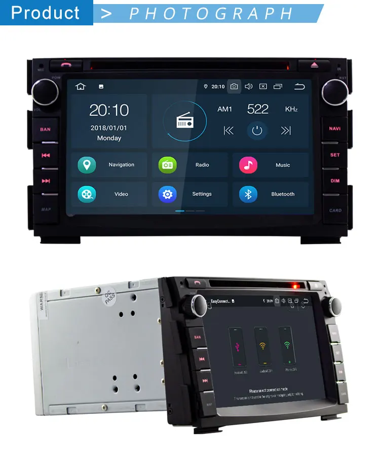 Sale TOPBSNA Android 9.0 2 Din Car DVD Player for KIA CEED 2009 2010 2011 2012 VENGA WIFI Multimedia Car radio Stereo Headunit RDS AM 13