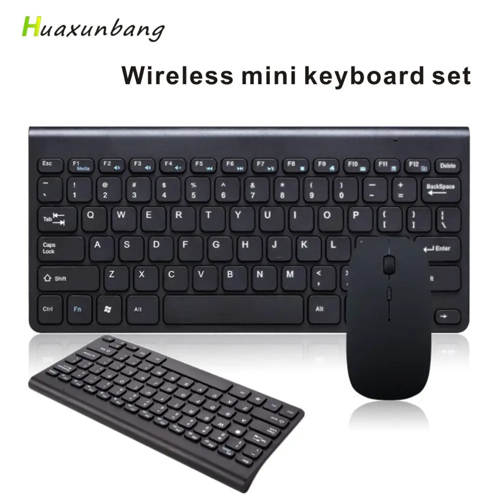 Комплект беспроводной мыши и клавиатуры 2,4G, комплект беспроводной клавиатуры и мыши, мини-клавиатура, мышь для Mac, ноутбука, настольного ПК