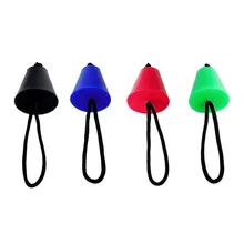 Scupper Plugs Silicone Kayak Marine Boat Stopper Waterproof Drain Holes Plug for Rafting Canoe Rowing Boat Accessories 4 Colors