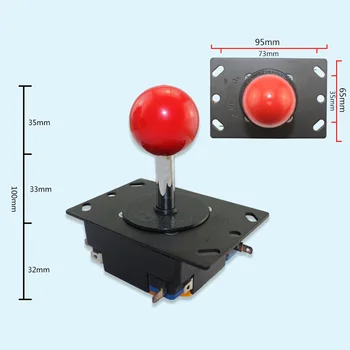 

Hot-sale DIY arcade game machine parts built-in micro switch PCB circuit board plastic knob arcade game controller joystick