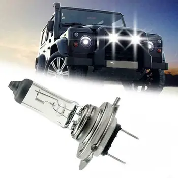 

1pc Car H7 Halogen Bulb Bright 12V 55W Halogen Light Bulb Auto Car Headlight Lamp High/Low Beam 55*35mm Car Headlight Fog Lamp