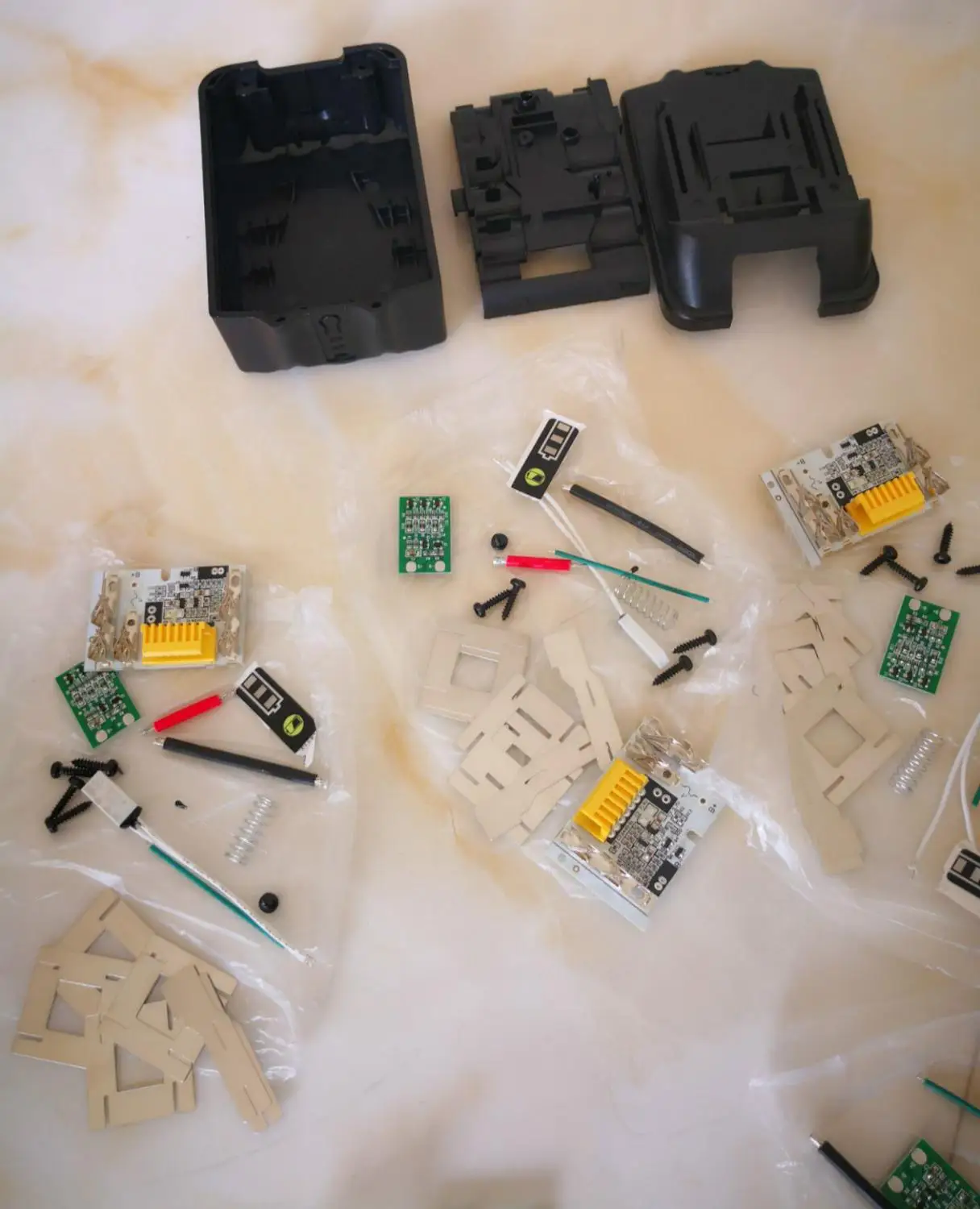 Чехол для корпуса PCB Защитная светодиодная плата Makita 18V батарея BL1815 BL1830 BL1835 LXT400